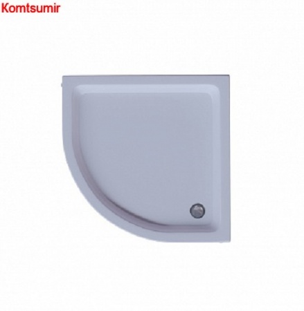 Душевой поддон акриловый Aquatek DPA-0000002 100*100*15 см, 1/4 круга R50, с ножкамии и с фронтальным экраном, без сифона