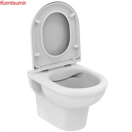 Унитаз подвесной Ideal Standard EXACTO с сиденьем с микролифтом (R002601) Унитаз подвесной Ideal Standard EXACTO с сиденьем с микролифтом (R002601)