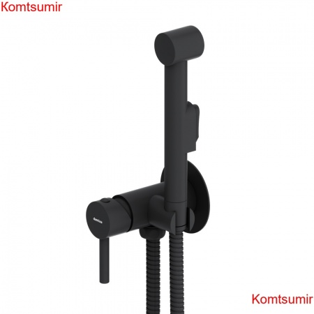 Dorff D3075000BL Logic  смеситель с гигиеническим душем, встроенный, цвет черный Dorff D3075000BL Logic  смеситель с гигиеническим душем, встроенный, цвет черный