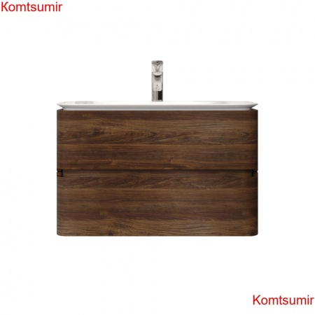 M30FHX0802NF Sensation, База под раковину, подвесная, 80 см, ящики, орех, текстурированная, шт