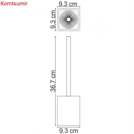 WasserKRAFT Oder K-9627 Щетка для унитаза
