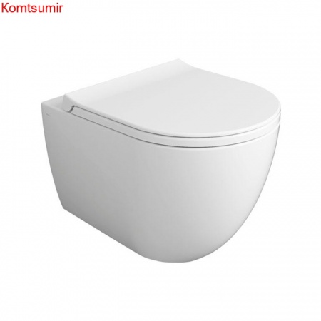 Унитаз подвесной Simas Vignoni 370х480х340 безободковый, с креплением F85, укороченный XS, белый (VI28bi) Унитаз подвесной Simas Vignoni 370х480х340 безободковый, с креплением F85, укороченный XS, белый (VI28bi)
