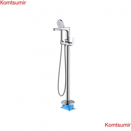 Смеситель для ванны напольный (внешняя и скрытая часть) AQUATEK AQ1145CR БЕТТА