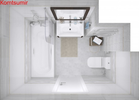 Коллекция Cersanit Grey Shades 598x297 мм