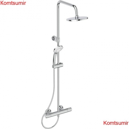 Душевая система Ideal Standard Ceratherm T25 с термостатом, хром (A7701AA)