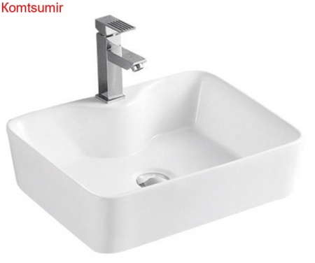 Раковина Azario накладная 480*370*130 белый (AZ-2010)