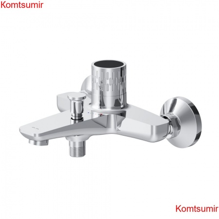 AM.PM F90A10400 Gem Смеситель для ванны/душа с индикацией температуры, хром, шт.