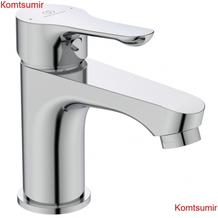 Смеситель для раковины Ideal Standard ALPHA без донного клапана, система облегченного монтажа EasyFix®, аэратор PERLATOR, хром (BC552AA)