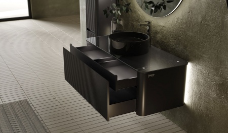 Тумба Lumino 120 подвесная Антрацит