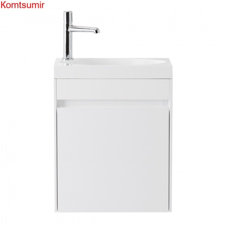 База под раковину подвесная BelBagno PIETRA MINI-400-1A-SO-BL-R Bianco Lucido