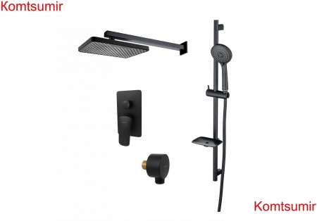 AQ1074MB ВЕГА Set 4 в 1 (AQ1046MB+AQ2081MB+AQ2454MB+AQ2011MB), матовый черный