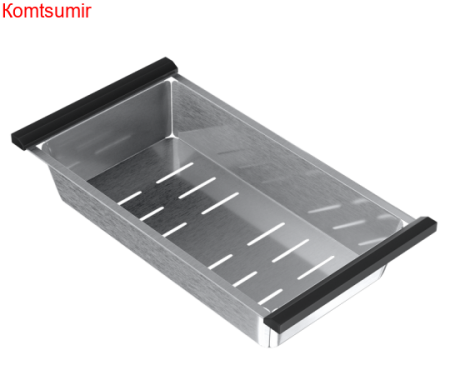 Кухонная мойка ULGRAN Steel 600 x 450 цвет «черная брашированная сталь» Кухонная мойка ULGRAN Steel 600 x 450 цвет «черная брашированная сталь»