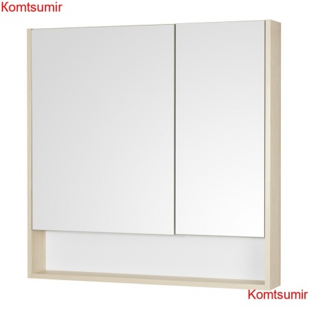 Зеркало-шкаф AQUATON Сканди 90 дуб верона (1A252302SDB20) Зеркало-шкаф AQUATON Сканди 90 дуб верона (1A252302SDB20)