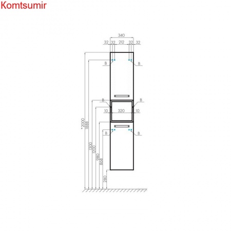 Шкафчик AQUATON Лофт Фабрик, дуб кантри (1A242803LTDY0) Шкафчик AQUATON Лофт Фабрик, дуб кантри (1A242803LTDY0)