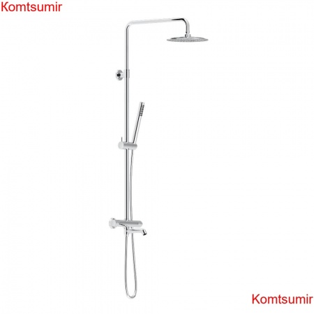 Damixa 936810000 Scandinavian Pure душевая система с ванно  душевым ТМС смесителем, хром