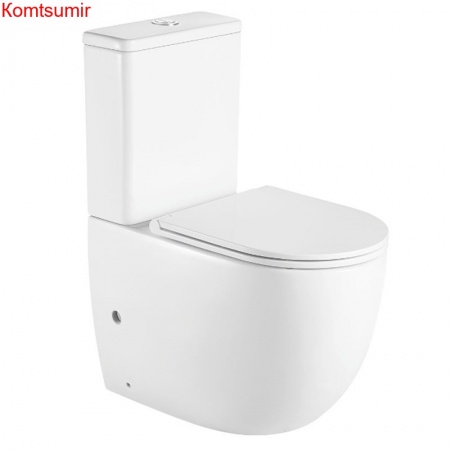 Унитаз-компакт напольный Azario Mitta 620х340х810 безободковый, в комплекте с бачком и сиденьем микролифт (AZ-2128) Унитаз-компакт напольный Azario Mitta 620х340х810 безободковый, в комплекте с бачком и сиденьем микролифт (AZ-2128)