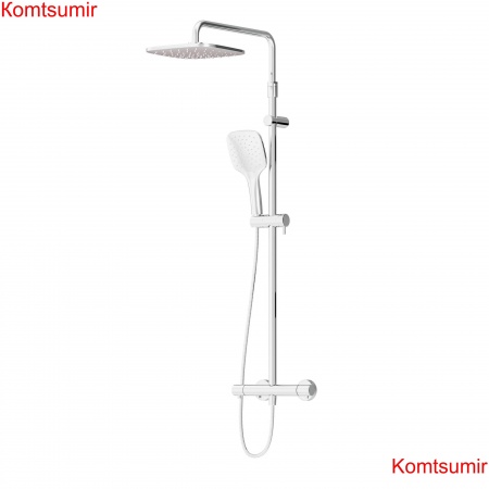 Damixa DX218092000 Option, душевая система с ТМС для душа: верхний душ 230*230мм, ручной душ 120мм, 3 режим Damixa DX218092000 Option, душевая система с ТМС для душа: верхний душ 230*230мм, ручной душ 120мм, 3 режим