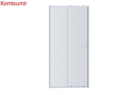 Aquatek Душевая дверь двухэлементная, раздвижная 200х100, хром