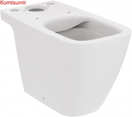 Напольный безободковый унитаз Ideal Standard i.life B для монтажа с бачком, технология RimLS+, с крепежом TT025 (T461201) Напольный безободковый унитаз Ideal Standard i.life B для монтажа с бачком, технология RimLS+, с крепежом TT025 (T461201)