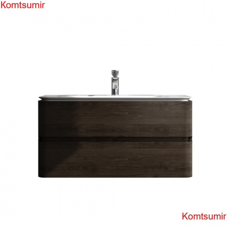 M30FHX1002TF Sensation, База под раковину, подвесная, 100 см, ящики, табачный дуб, текстурированная,