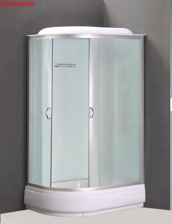 Душевая кабина LORANTO 120х80х215 правосторонняя, поддон 20 см, матовое стекло 4 мм (CS-66120-20 R F)
