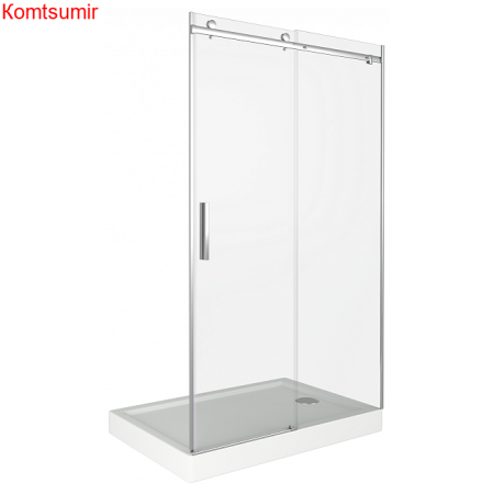 Душевая дверка в нишу 170х195 Good Door Galaxy WTW-170-C-CH ГЛ00026 раздвижная