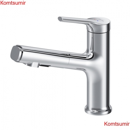 AM.PM F85B02900 X-Joy S, смеситель для раковины с вытяжным изливом, хром