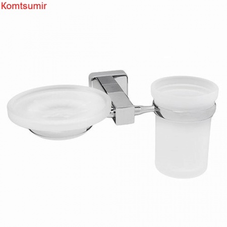 WasserKRAFT Lippe K-6526 Держатель стакана и мыльницы
