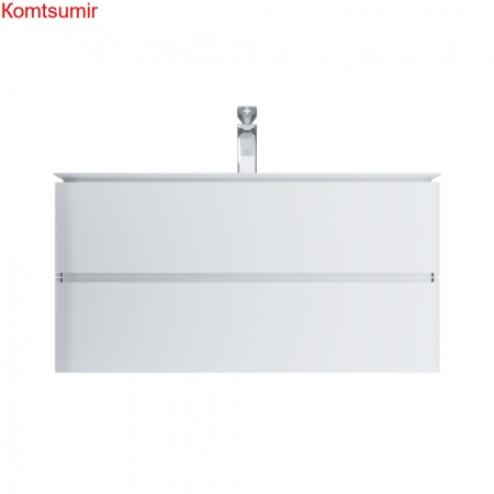 M30FHX1002WG Sensation, База под раковину, подвесная, 100 см, ящики, белый, глянцевая, шт