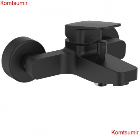 Смеситель для ванны Ideal Standard CERAPLAN настенный, черный матовый (BD256XG)