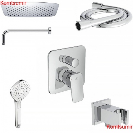 Душевой комплект Ideal Standard Ceraplan 6 в 1, хром (BD194AA)