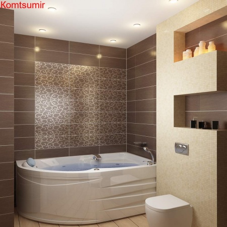 Акриловая ванна 1Marka DIANA 160x100