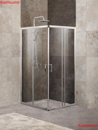 Душевой уголок BelBagno UNIQUE-A-2-75/90-C-Cr