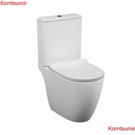 Унитаз напольный VitrA Sento Open-Back 9830B003-7204 безободковый Унитаз напольный VitrA Sento Open-Back 9830B003-7204 безободковый