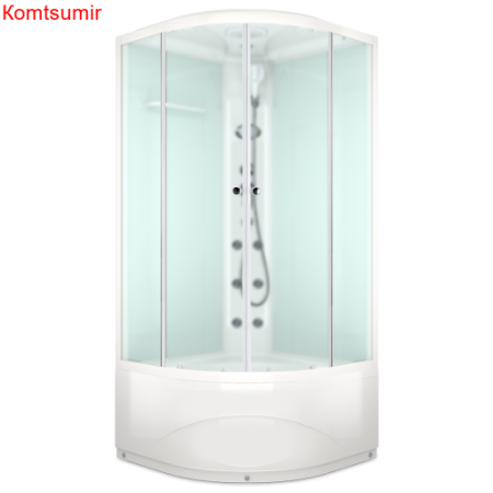 Душевая кабина Domani-Spa Delight 99high (90*90) c гидромассажем