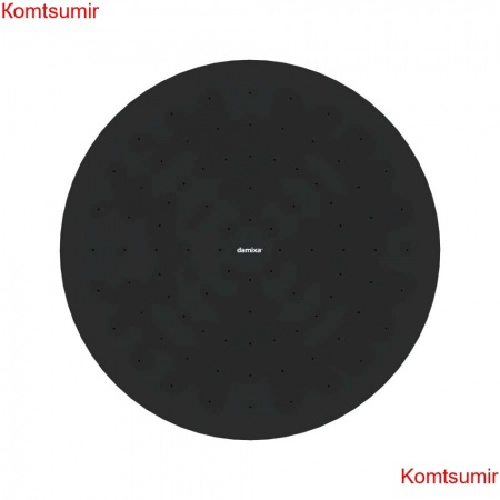 Damixa 977050300 Jupiter верхний душ, круг, черный