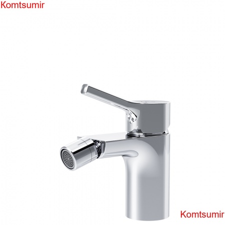 AM.PM F85B83100 X-Joy S, смеситель д/биде излив 100 мм с д/к , хром, шт.