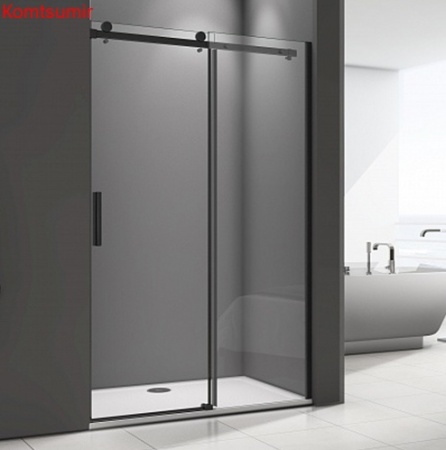 Душевая дверка в нишу 170х195 Good Door Galaxy WTW-170-C-B ГЛ00030 раздвижная
