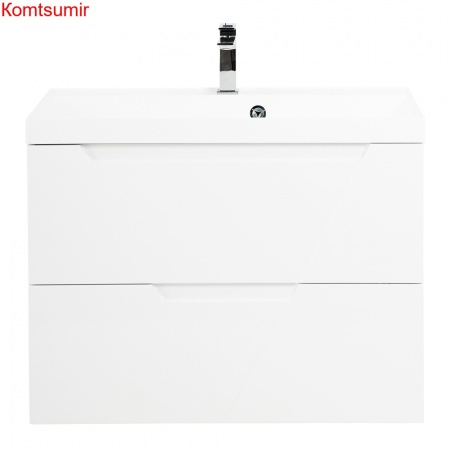 База под раковину подвесная BelBagno VITTORIA-900-2C-SO-BL-P Bianco Lucido