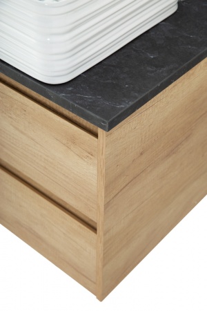 Столешница из керамогранита BelBagno KEP-90-MNO Marmo Nero Opaco