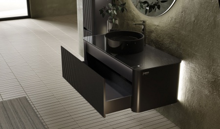 Тумба Lumino 120 подвесная Антрацит