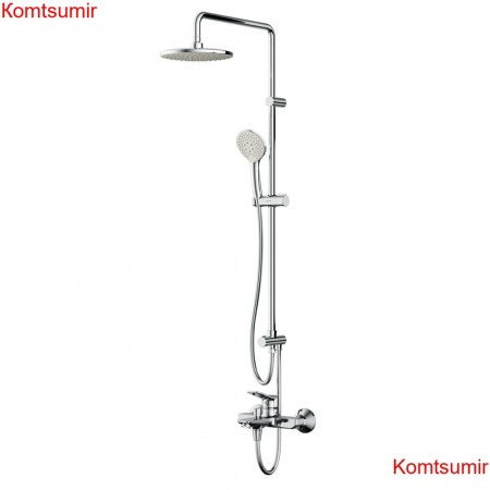 AM.PM F40885A34 X-Joy набор 2в1: см-ль д/ванны/душа, верхний душ d 220 мм, ручн.душ 110 мм, 3 ф-ции, душев AM.PM F40885A34 X-Joy набор 2в1: см-ль д/ванны/душа, верхний душ d 220 мм, ручн.душ 110 мм, 3 ф-ции, душев