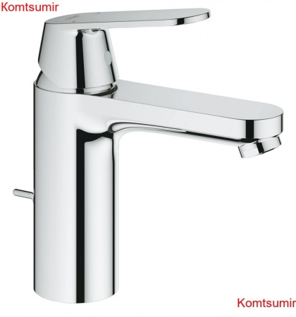 Смеситель для раковины GROHE Eurosmart Cosmopolitan с донным клапаном, средний излив, хром (23325000)