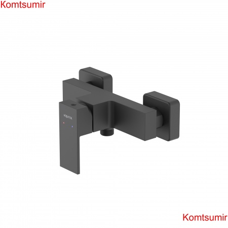 Смеситель для душа AQUATEK, матовый черный AQ1660MB ЛИБРА