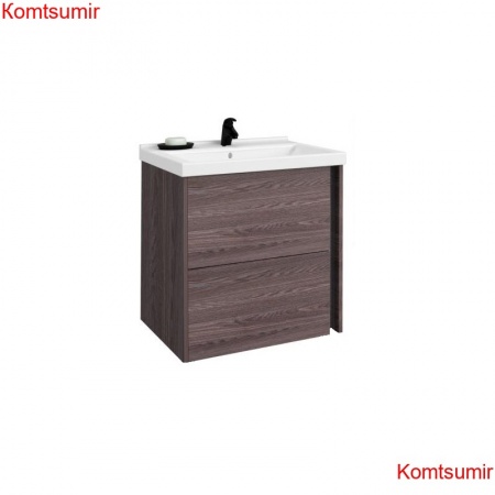 Тумба подраковину AQUATON Стоун 60 подвесная, грецкий орех (1A231401SXC80)