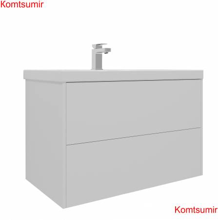 Тумба Djena Амелия 75 подвеcная 2 ящика