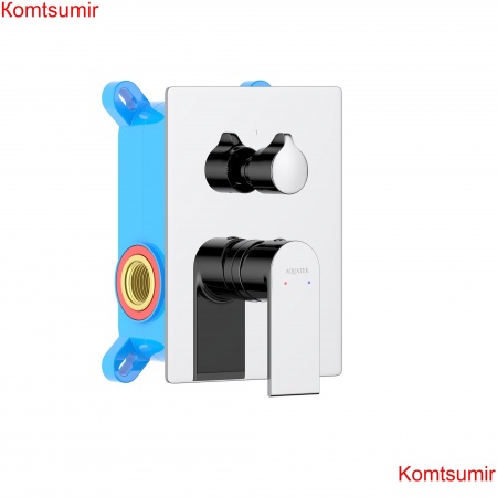 Смеситель для ванны (внешняя и скрытая часть) AQUATEK AQ1446CR ЛИРА