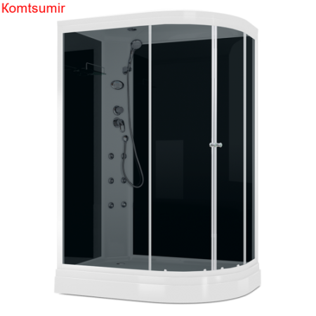Душевая кабина Domani-Spa Delight 128 L/R (120*80) с гидромассажем Душевая кабина Domani-Spa Delight 128 L/R (120*80) с гидромассажем