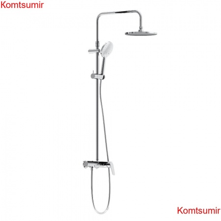 Damixa 977780000 Jupiter душевая система с душевым смесителем-полкой, хром Damixa 977780000 Jupiter душевая система с душевым смесителем-полкой, хром