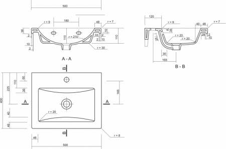Мебельная раковина Iddis 0015000U28